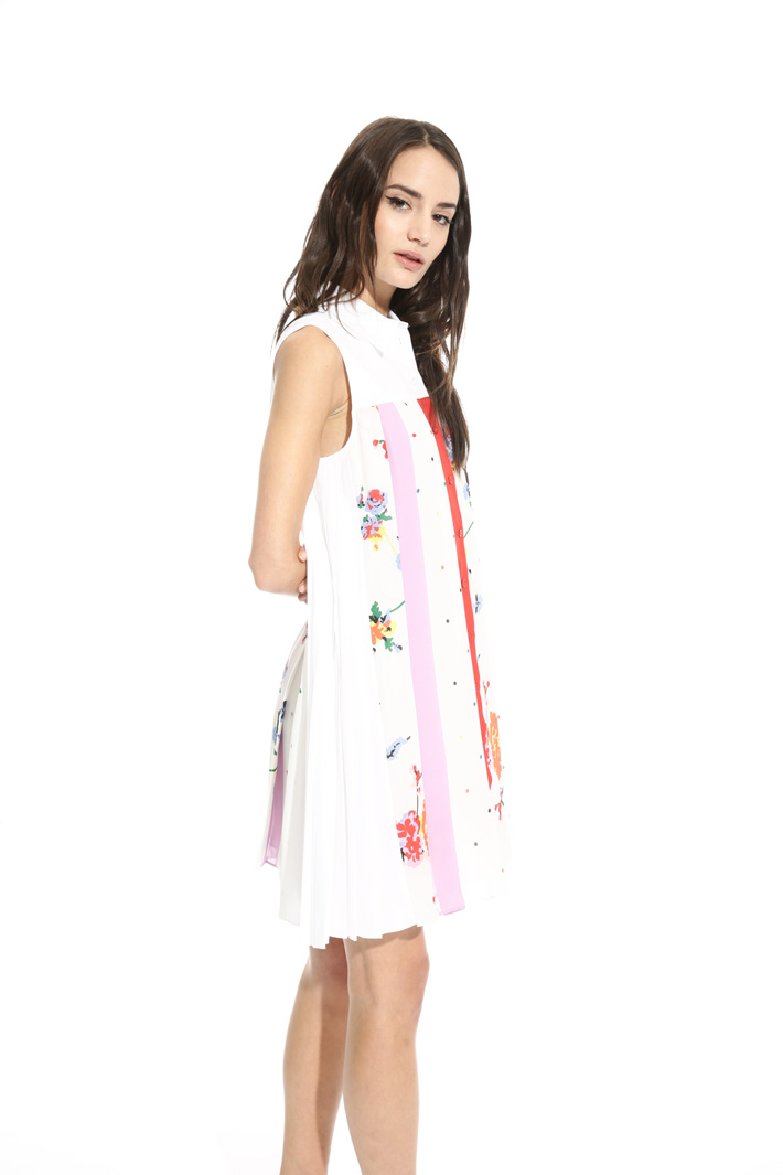 Abito in georgette multicolor Intrend Abito in georgette multicolor Intrend
