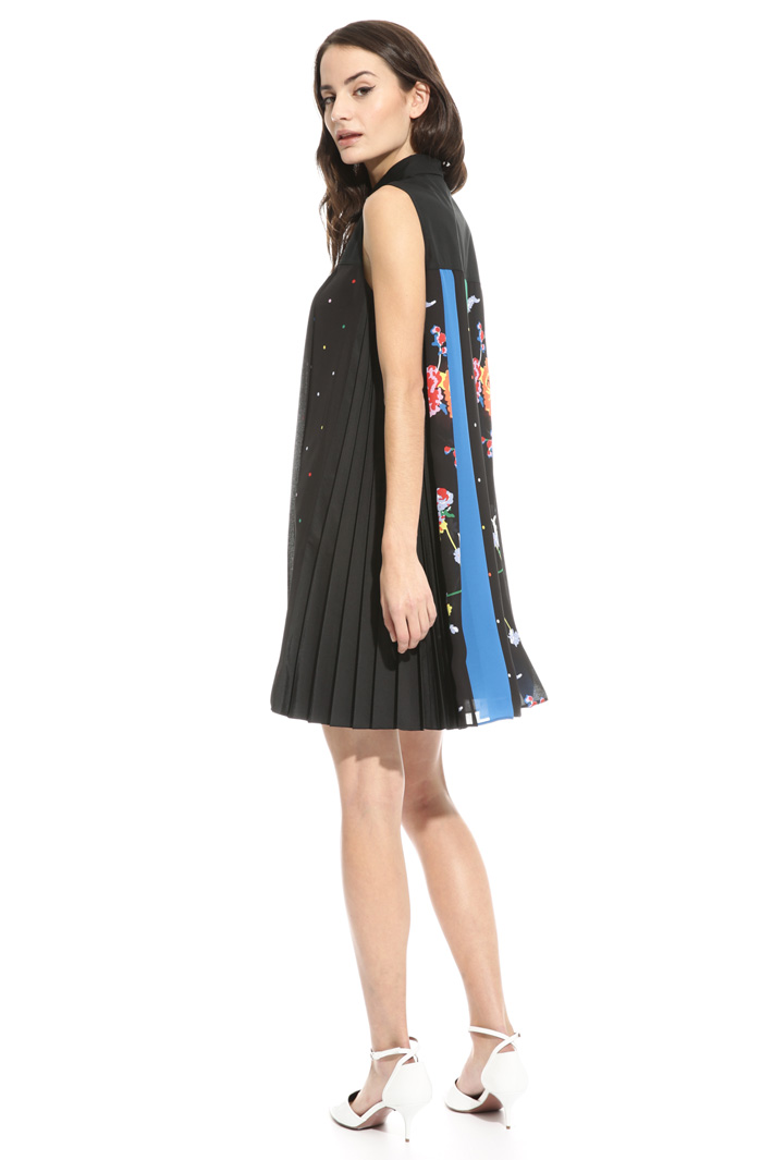 Abito in georgette multicolor Intrend Abito in georgette multicolor Intrend