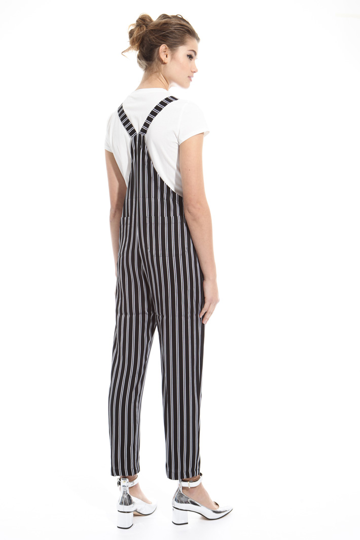 Salopette lunga in twill Intrend Salopette lunga in twill Intrend