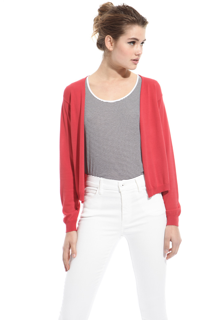 Cardigan in viscosa stretch Intrend Cardigan in viscosa stretch Intrend