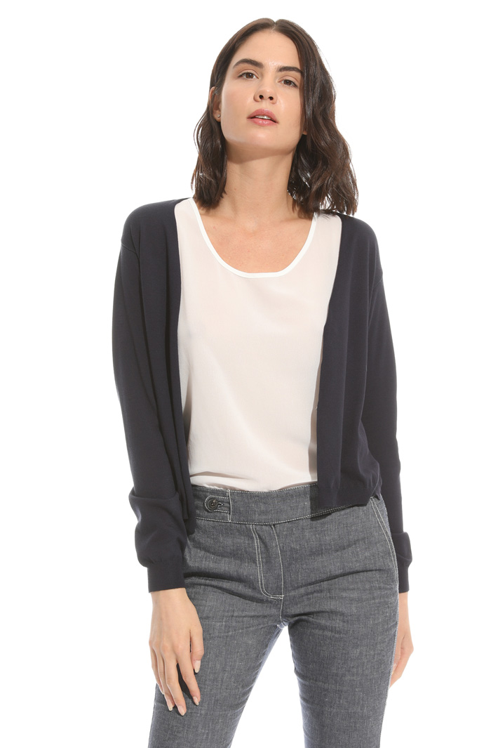 Cardigan in viscosa stretch Intrend Cardigan in viscosa stretch Intrend