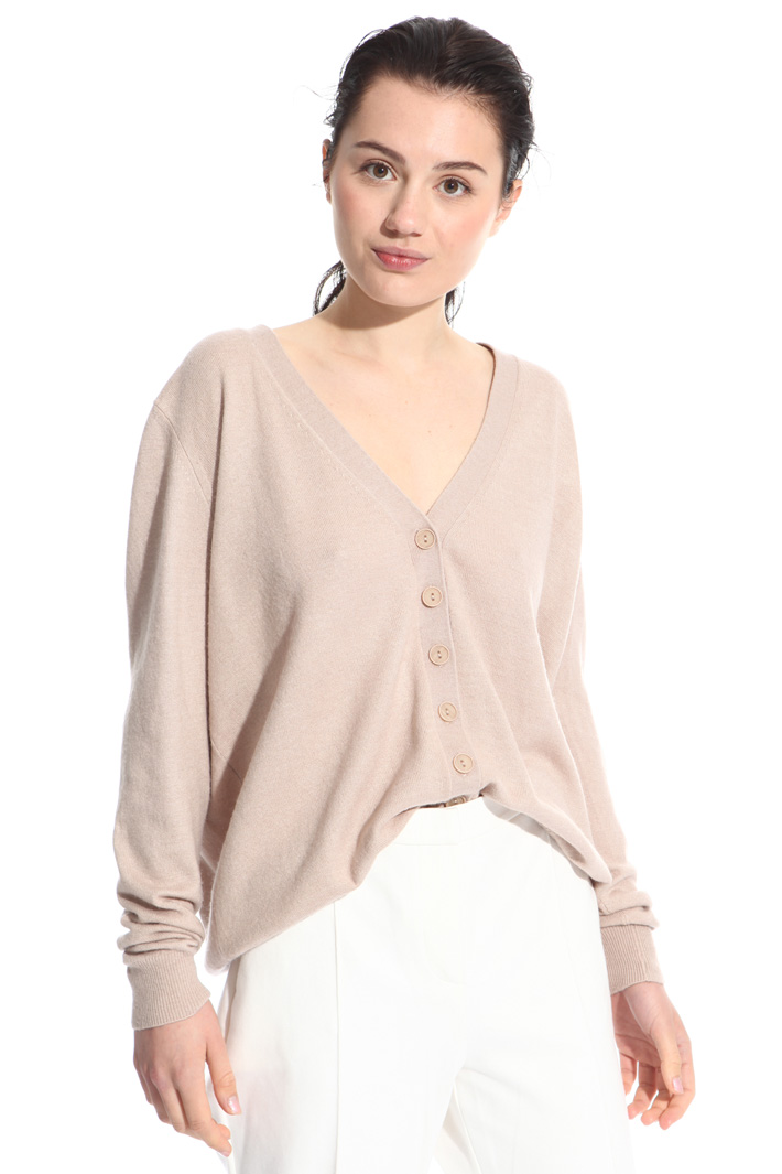 Cardigan con ricami floreali Intrend Cardigan con ricami floreali Intrend