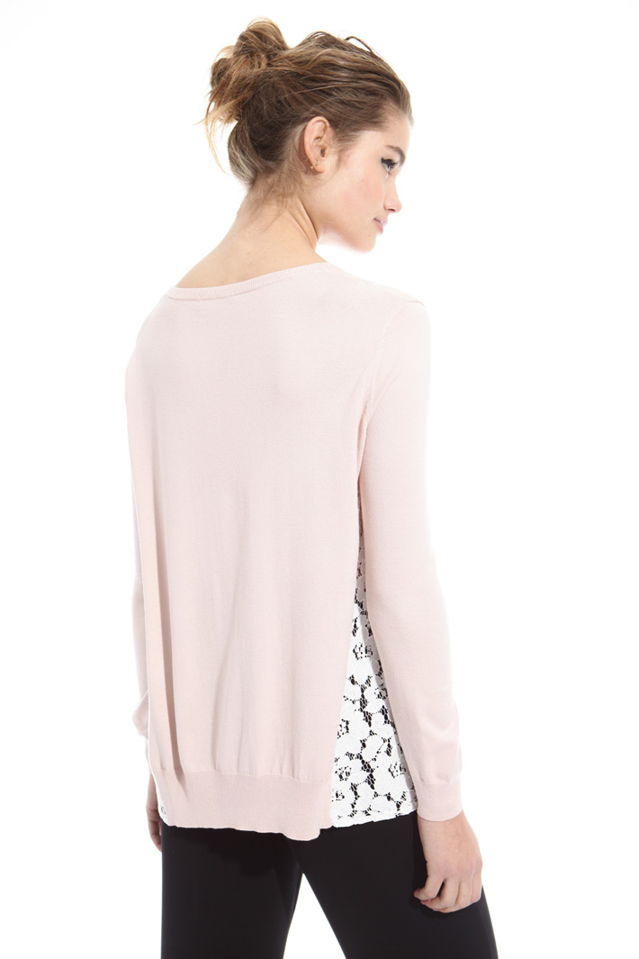 Maglia con inserti in pizzo Intrend Maglia con inserti in pizzo Intrend