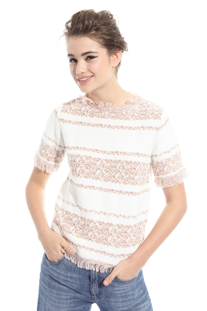 Maglia con fili lurex Intrend Maglia con fili lurex Intrend
