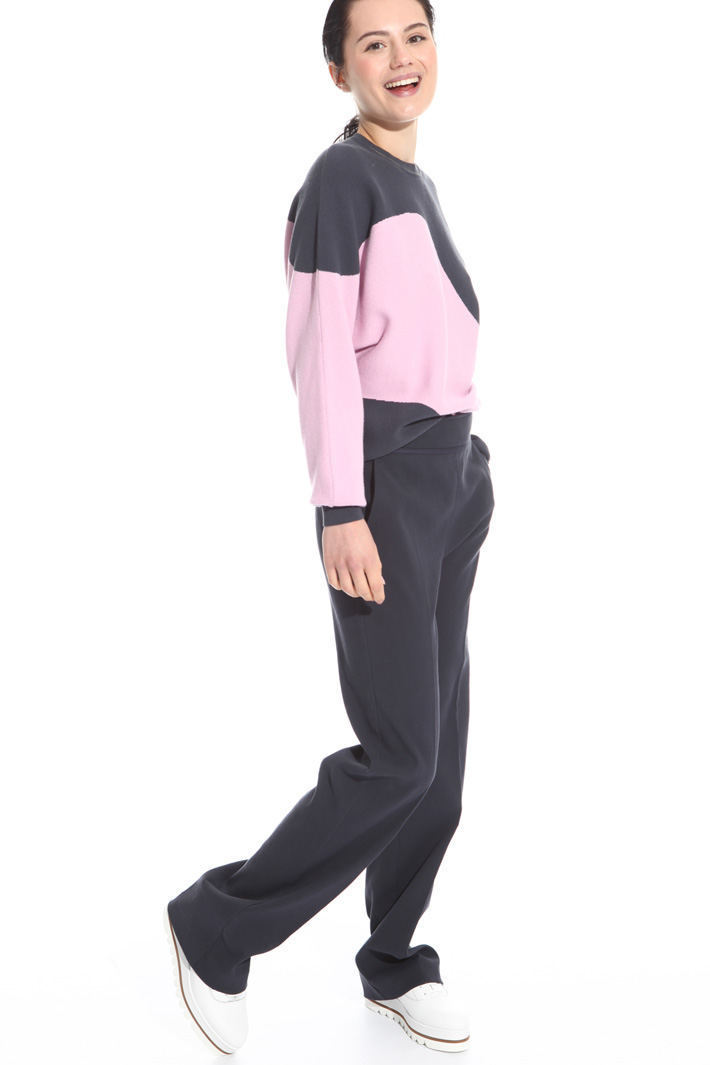 Maglia a blocchi di colore Intrend Maglia a blocchi di colore Intrend