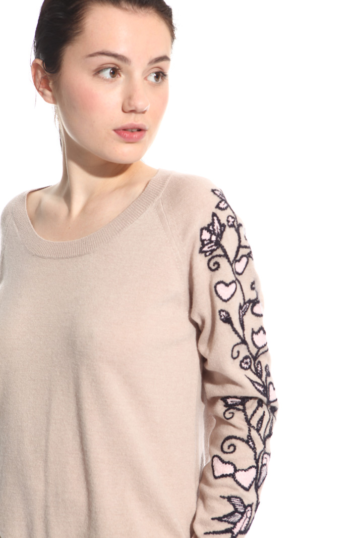 Maglia misto lana con ricami Intrend Maglia misto lana con ricami Intrend