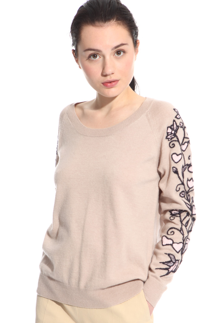 Maglia misto lana con ricami Intrend Maglia misto lana con ricami Intrend