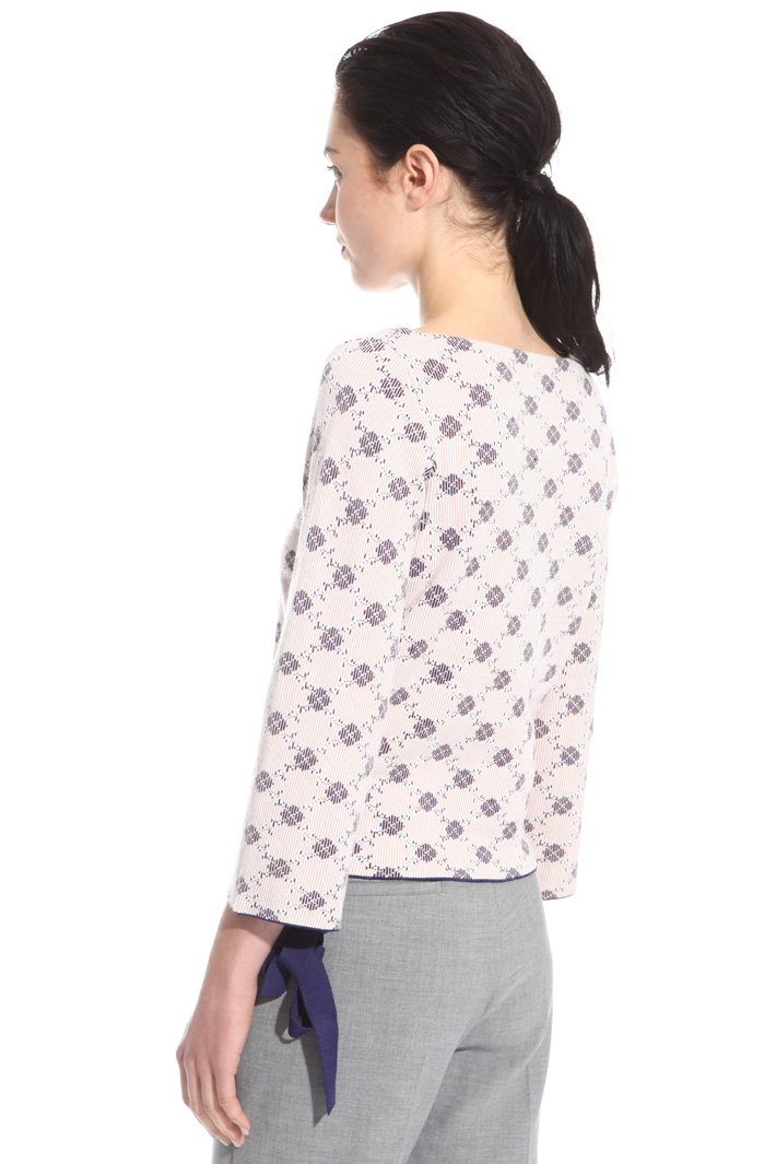 Maglia in viscosa jacquard Intrend Maglia in viscosa jacquard Intrend