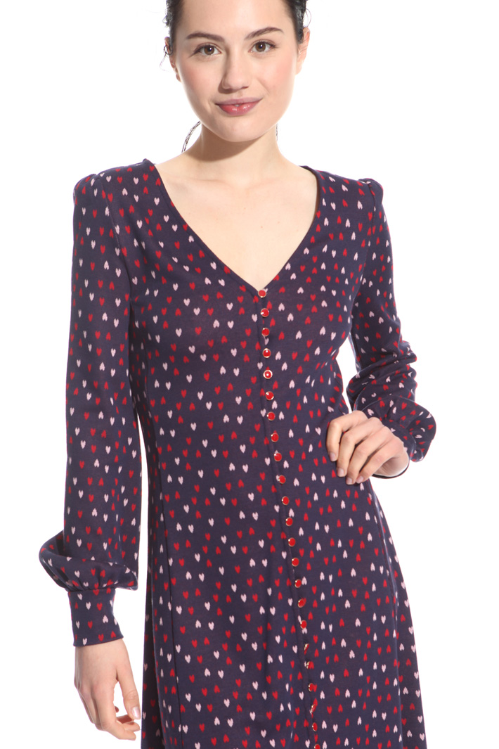 Jacquard jersey dress Intrend Jacquard jersey dress Intrend