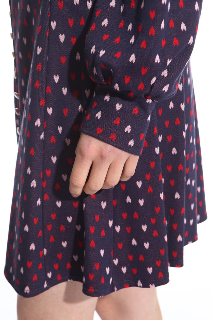Jacquard jersey dress Intrend Jacquard jersey dress Intrend