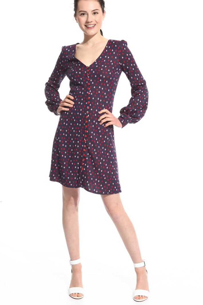 Jacquard jersey dress Intrend Jacquard jersey dress Intrend