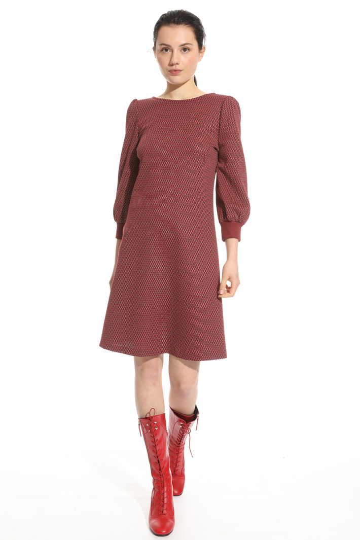 Puff sleeve dress Intrend Puff sleeve dress Intrend
