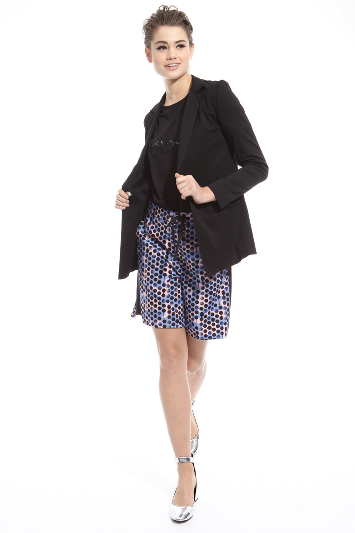 Blazer in jersey taglo a vivo Intrend Blazer in jersey taglo a vivo Intrend