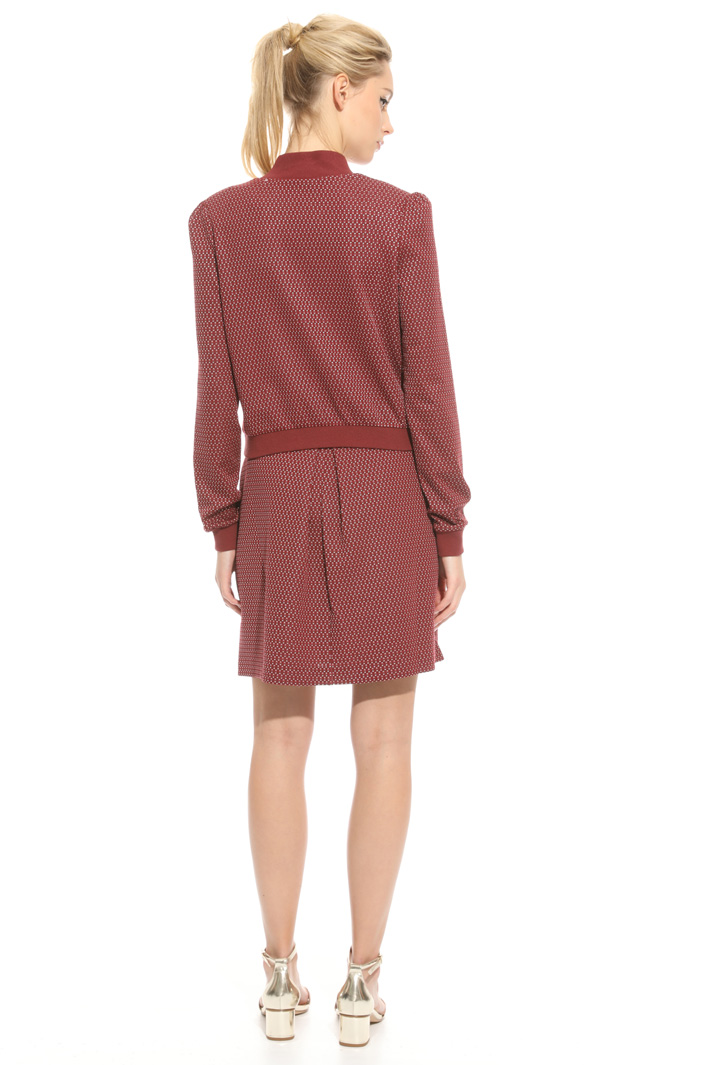 Bomber in jersey jacquard Intrend Bomber in jersey jacquard Intrend
