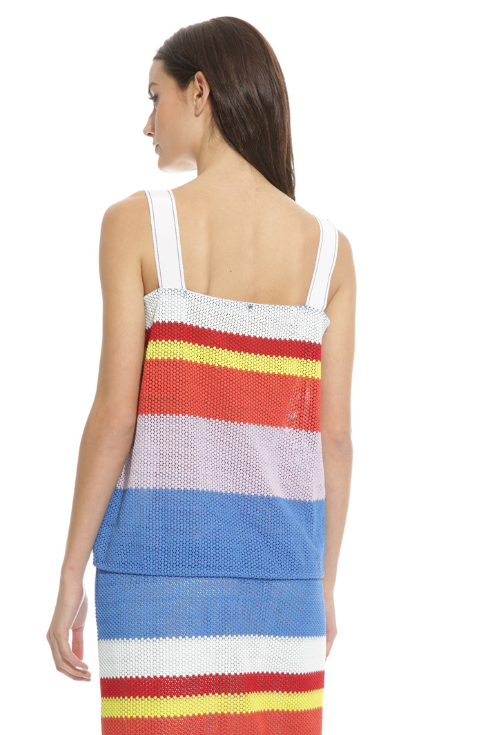 Top in tessuto crochet Intrend Top in tessuto crochet Intrend
