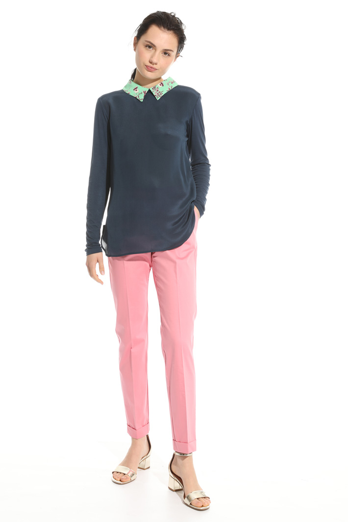 Blusa con colletto camicia Intrend Blusa con colletto camicia Intrend