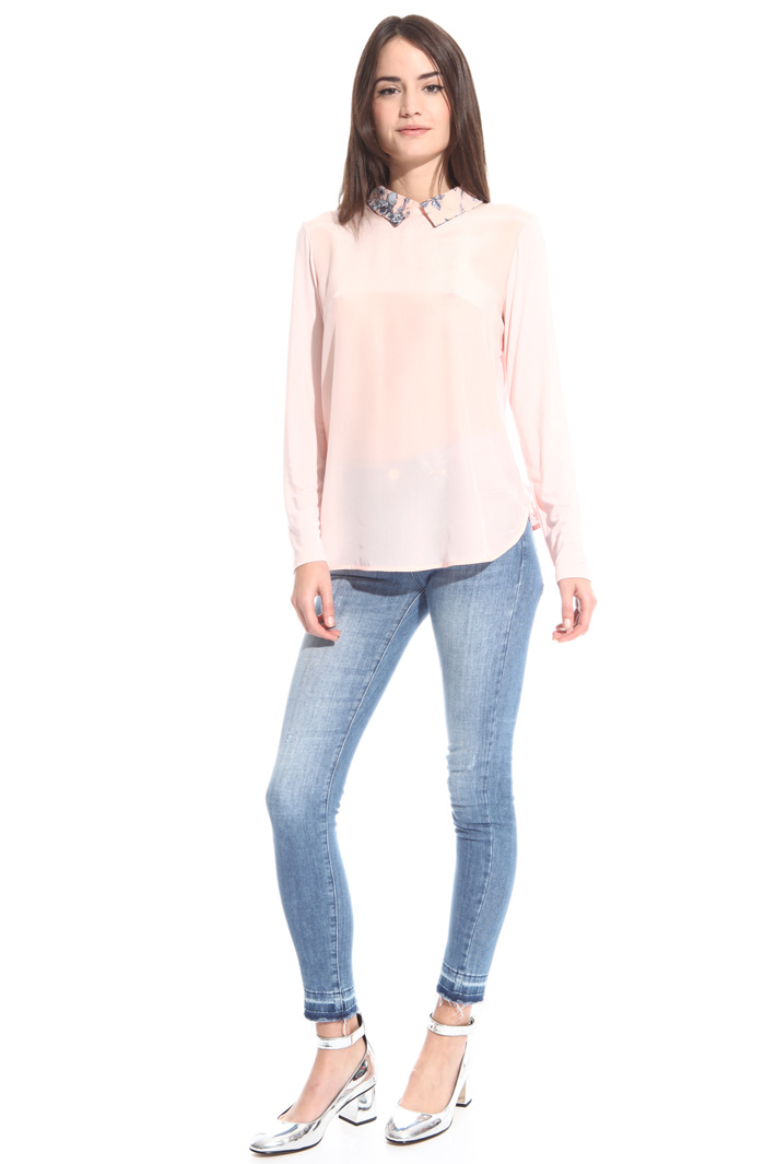 Blusa con colletto camicia Intrend Blusa con colletto camicia Intrend