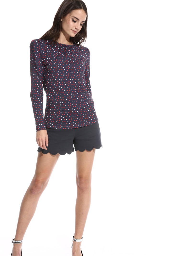 T-shirt con maniche a sbuffo Intrend T-shirt con maniche a sbuffo Intrend
