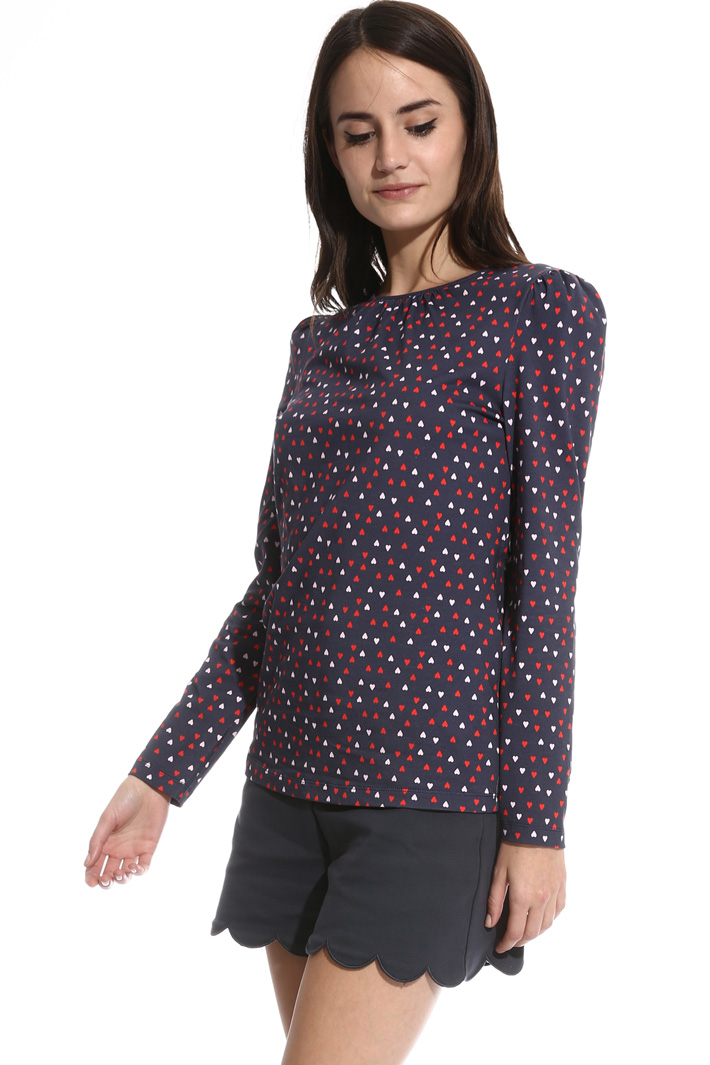 T-shirt con maniche a sbuffo Intrend T-shirt con maniche a sbuffo Intrend