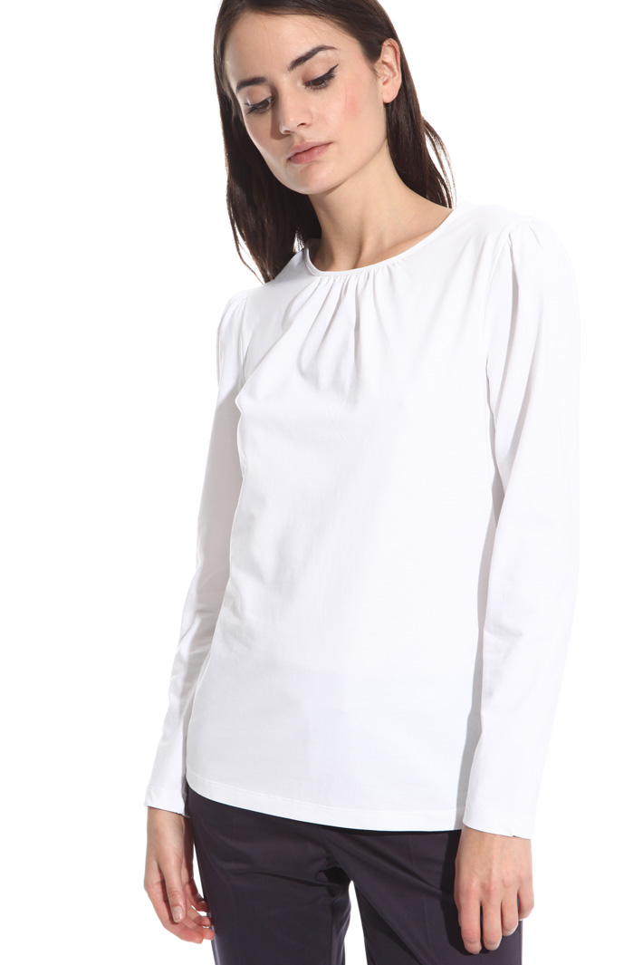 T-shirt con maniche a sbuffo Intrend T-shirt con maniche a sbuffo Intrend
