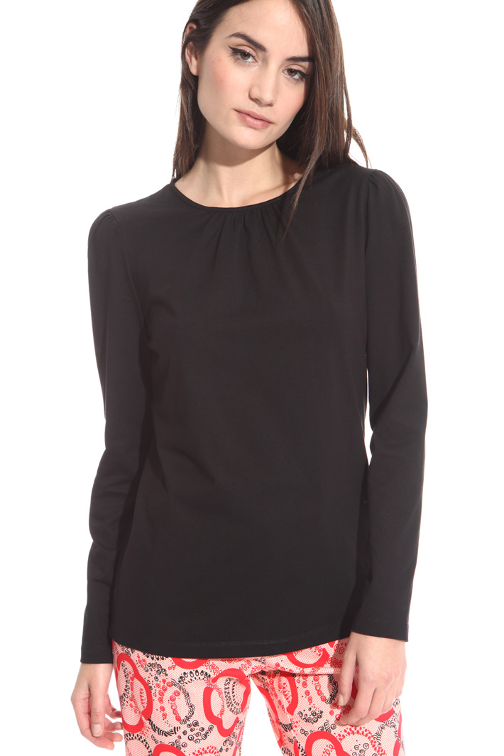 T-shirt con maniche a sbuffo Intrend T-shirt con maniche a sbuffo Intrend