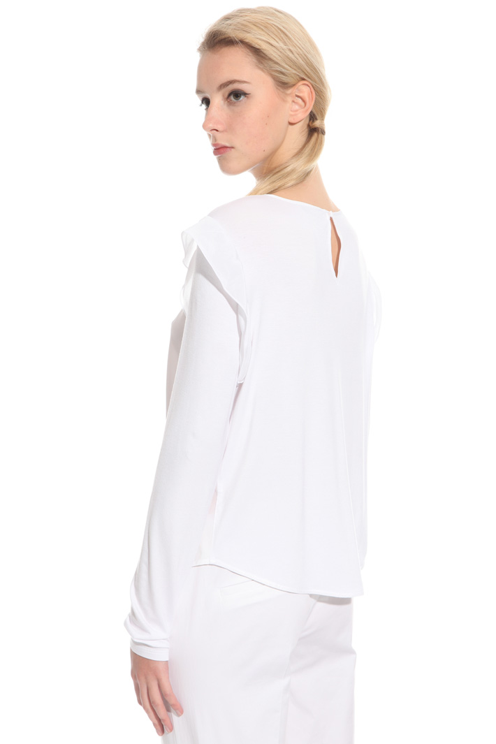 Top in jersey e crepe Intrend Top in jersey e crepe Intrend