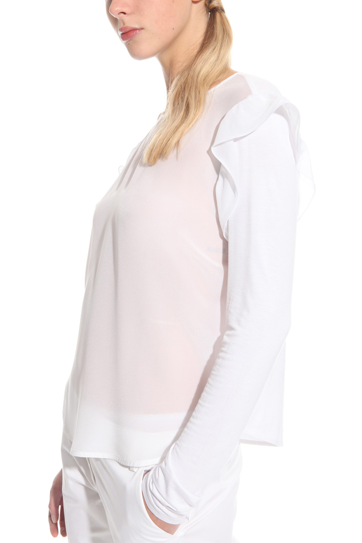 Top in jersey e crepe Intrend Top in jersey e crepe Intrend