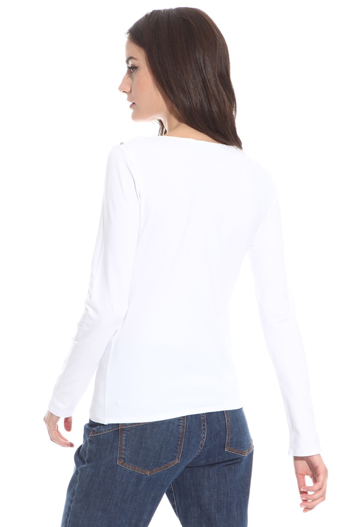 T-shirt in jersey di cotone Intrend T-shirt in jersey di cotone Intrend
