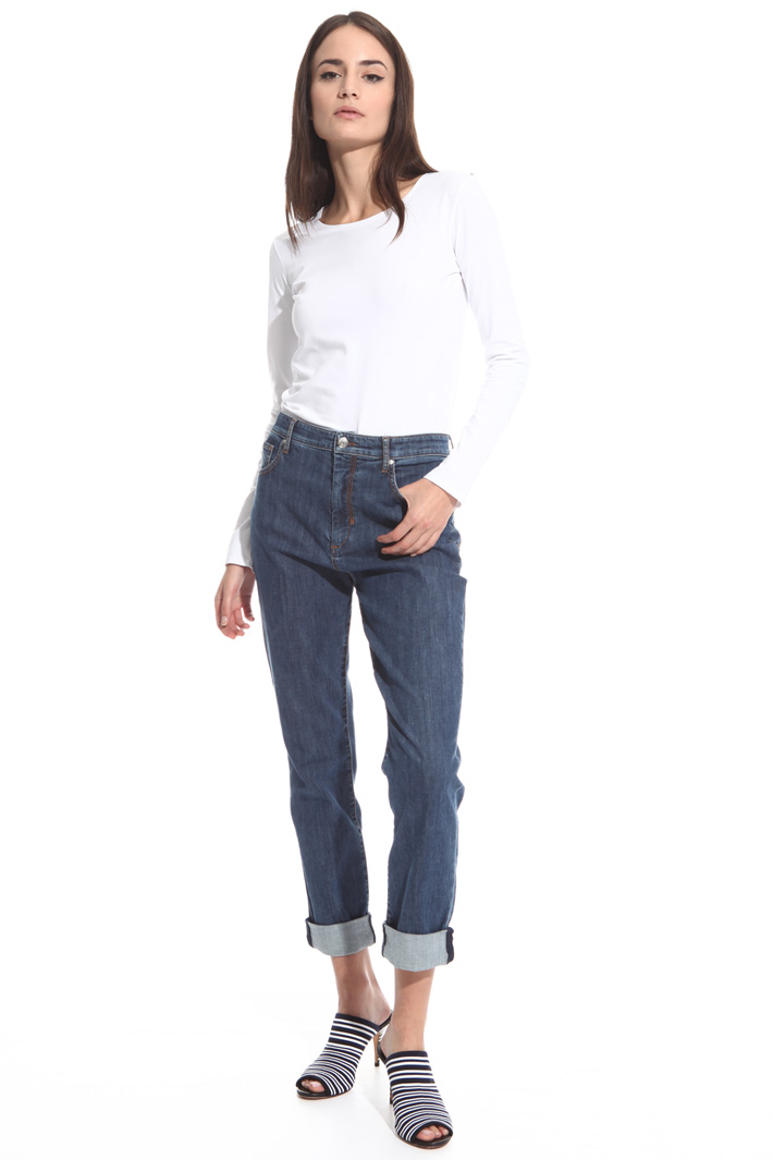 T-shirt in jersey di cotone Intrend T-shirt in jersey di cotone Intrend