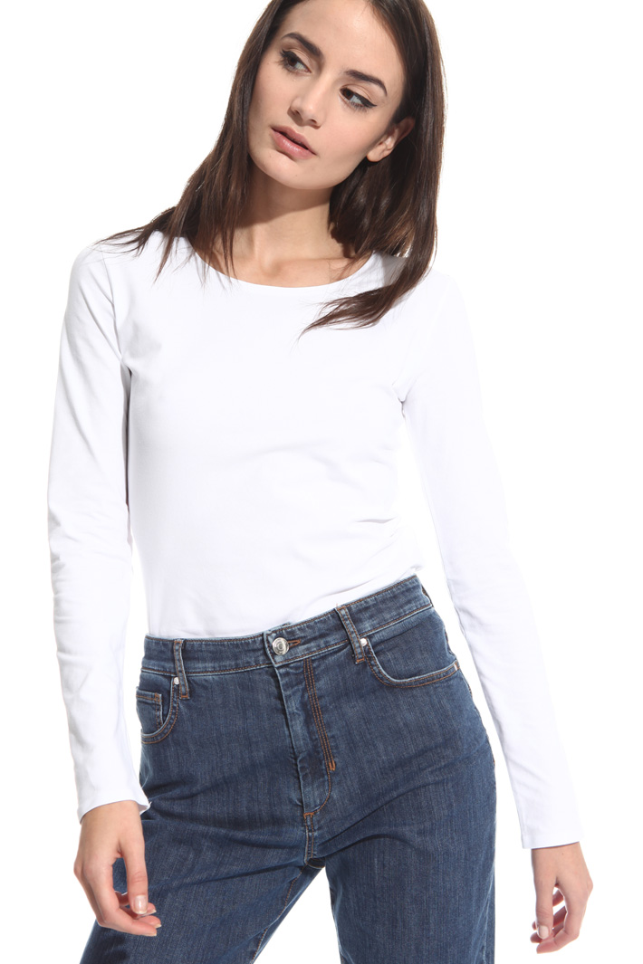 T-shirt in jersey di cotone Intrend T-shirt in jersey di cotone Intrend