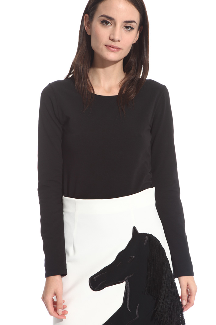 T-shirt in jersey di cotone Intrend T-shirt in jersey di cotone Intrend
