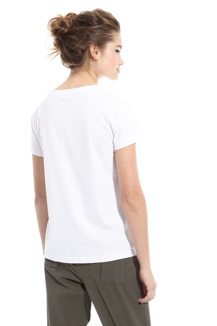 T-shirt con ricamo a rilievo Intrend T-shirt con ricamo a rilievo Intrend