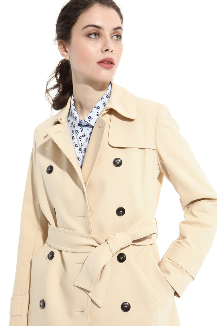 Double cotton trench Intrend Double cotton trench Intrend