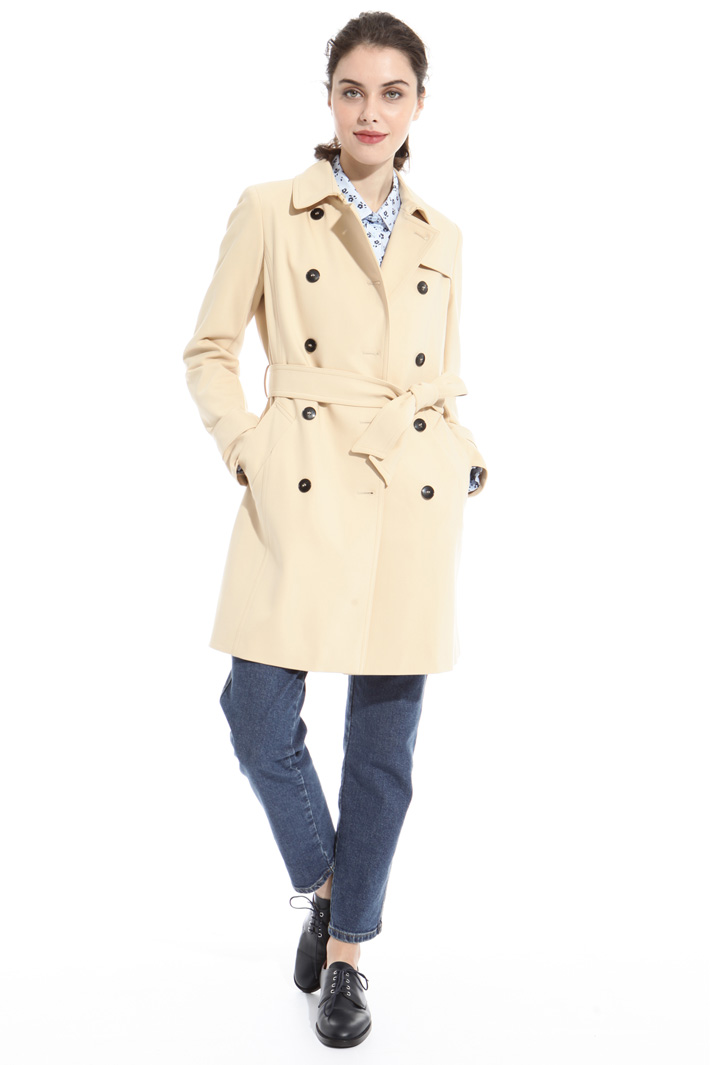 Double cotton trench Intrend Double cotton trench Intrend