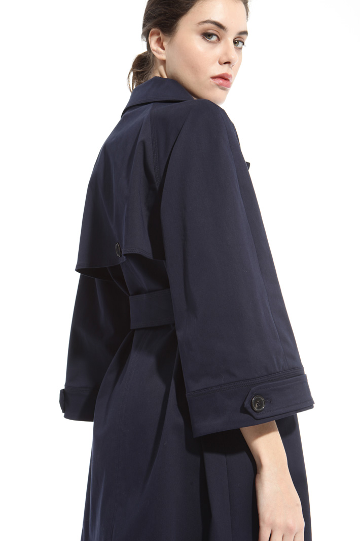 Trench in drill di cotone Intrend Trench in drill di cotone Intrend