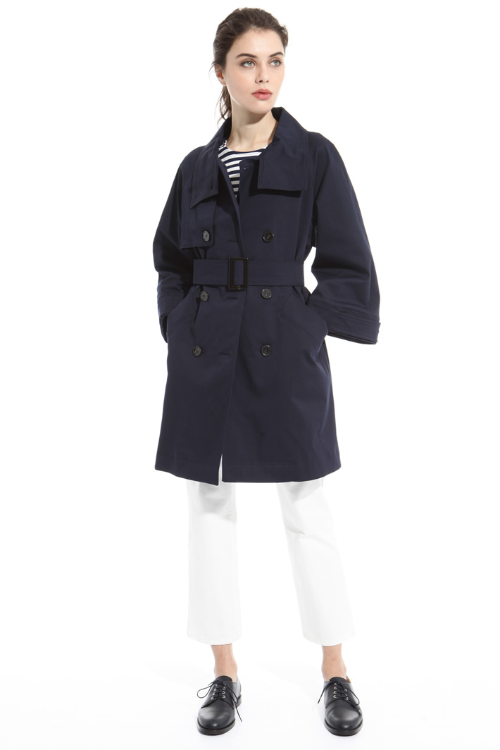 Trench in drill di cotone Intrend Trench in drill di cotone Intrend