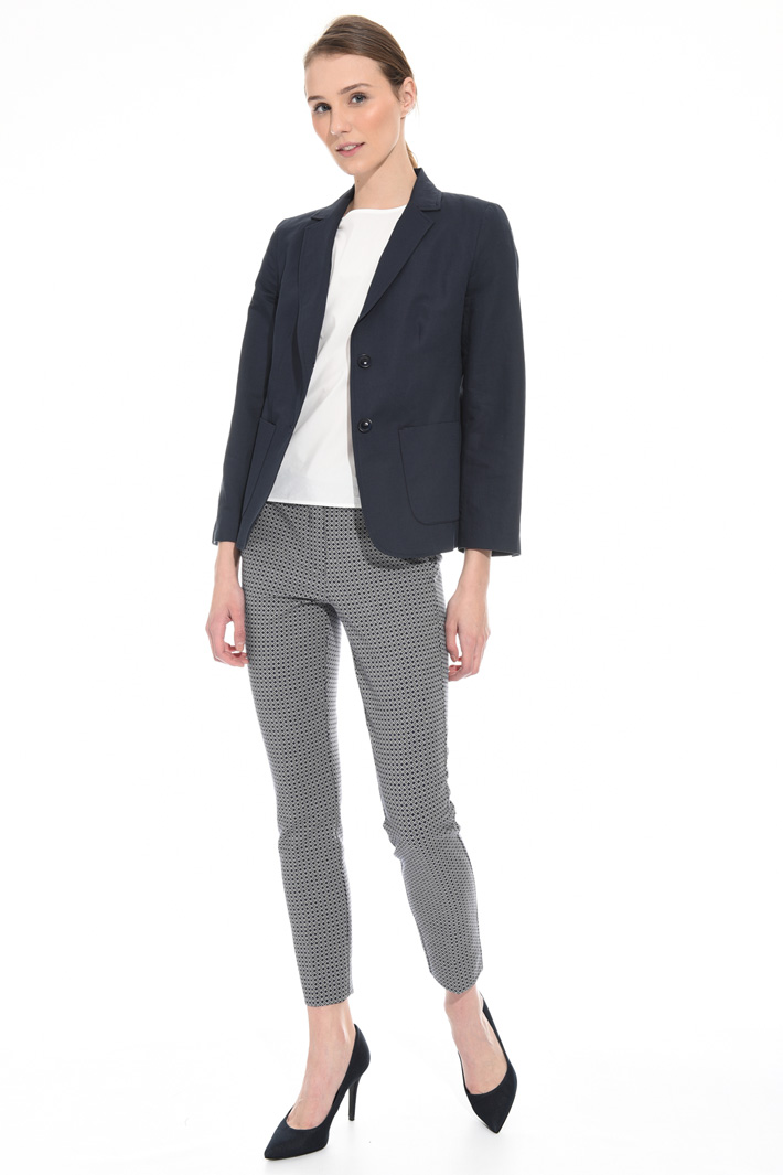 Blazer in cotone e lino Intrend Blazer in cotone e lino Intrend