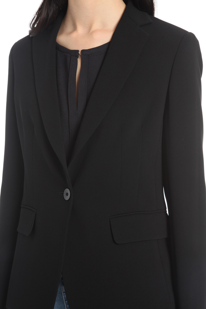 Blazer aderente in acetato Intrend Blazer aderente in acetato Intrend