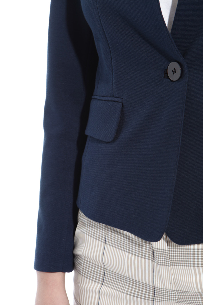 Milano stitch jersey blazer Intrend Milano stitch jersey blazer Intrend