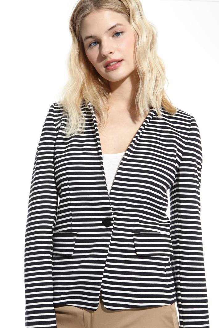 Fleece jersey blazer Intrend Fleece jersey blazer Intrend