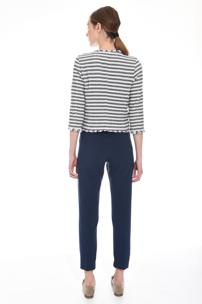 Jacket in knitted fabric Intrend Jacket in knitted fabric Intrend