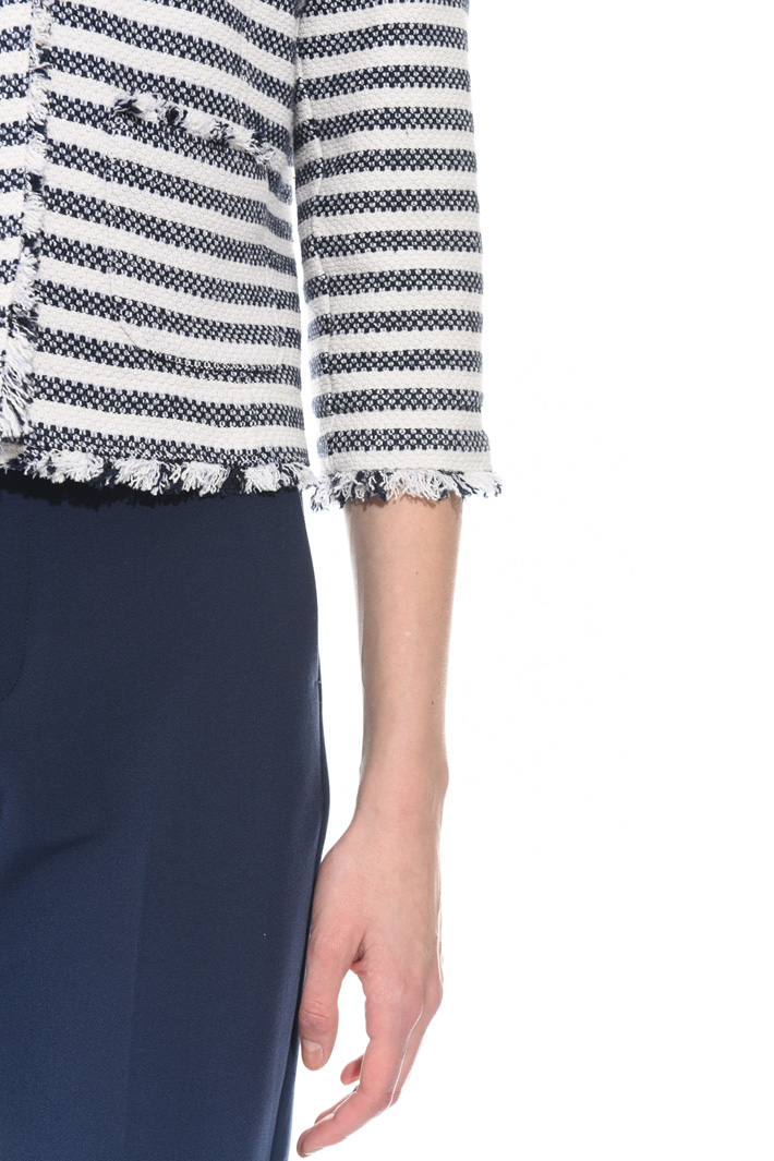 Jacket in knitted fabric Intrend Jacket in knitted fabric Intrend