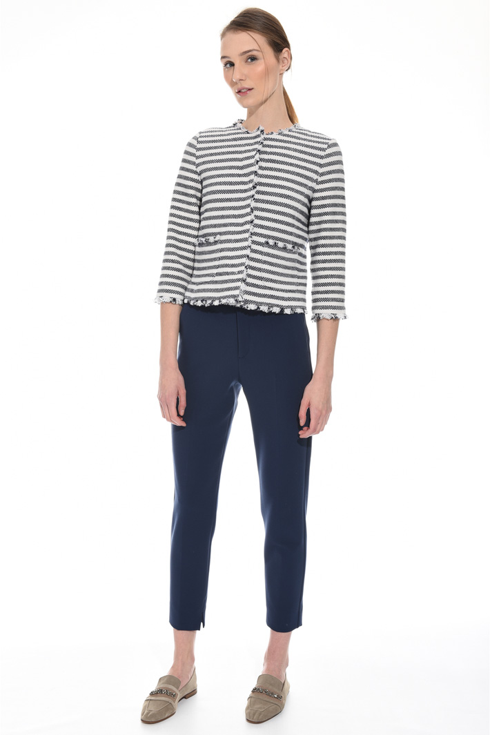 Jacket in knitted fabric Intrend Jacket in knitted fabric Intrend