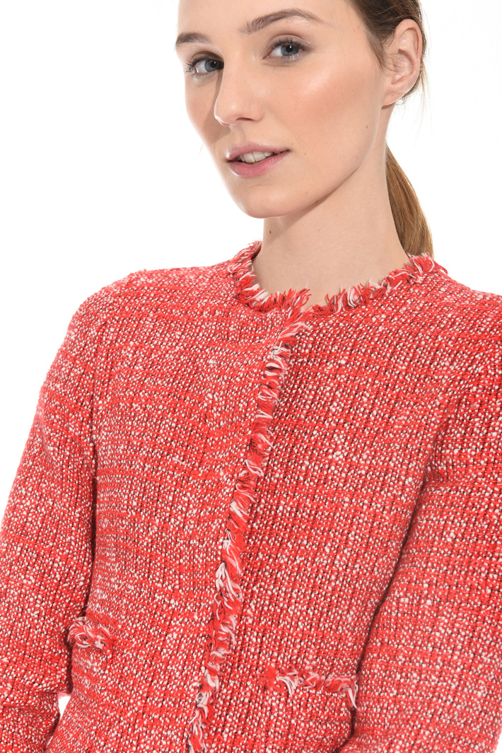 Jacket in knitted fabric Intrend Jacket in knitted fabric Intrend