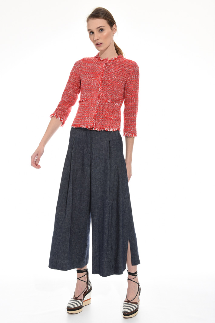 Jacket in knitted fabric Intrend Jacket in knitted fabric Intrend
