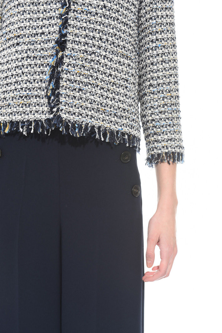 Knitted fabric jacket Intrend Knitted fabric jacket Intrend