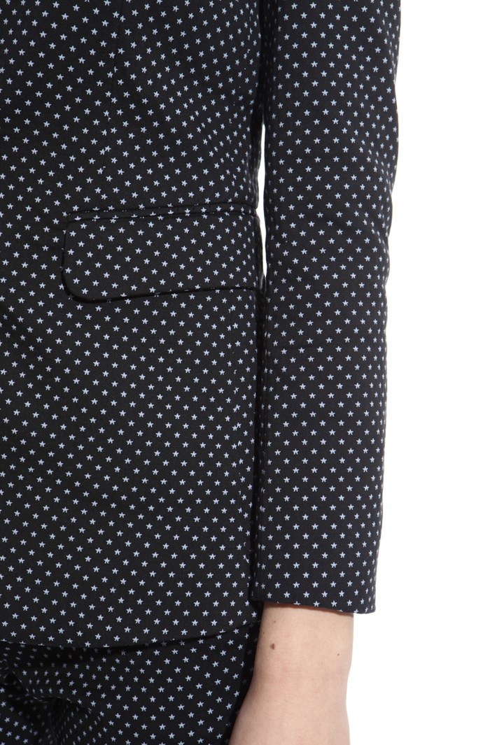 Cotton jacquard blazer Intrend Cotton jacquard blazer Intrend