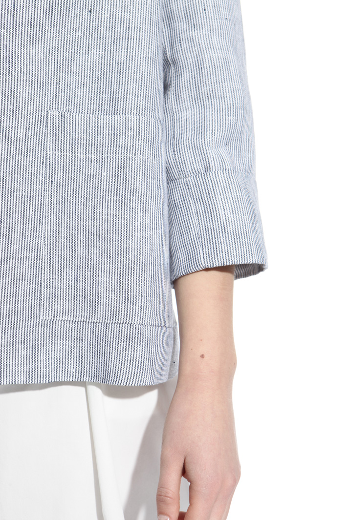 Deconstructed linen jacket Intrend Deconstructed linen jacket Intrend