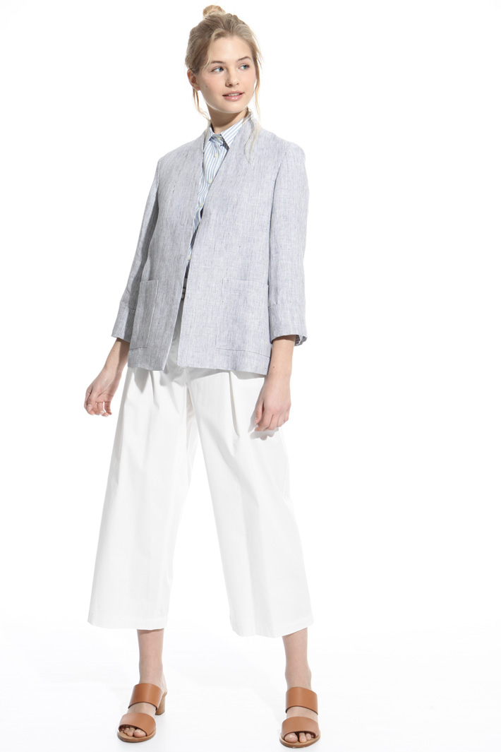 Deconstructed linen jacket Intrend Deconstructed linen jacket Intrend