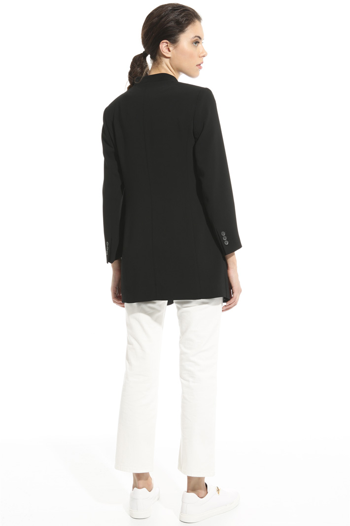 Giacca in crepe enver satin Intrend Giacca in crepe enver satin Intrend